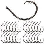 25-Pack of Ultra Sharp In-Line Circle Hooks by Reaction Tackle