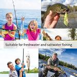 UCEC Fishing Hooks Treble Hooks Kit, Saltwater Freshwater