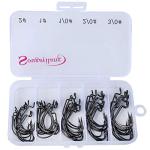 Sougayilang High Carbon Steel Fishing Hooks Set