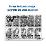 500 Pcs Circle Fishing Hooks: Saltwater & Freshwater