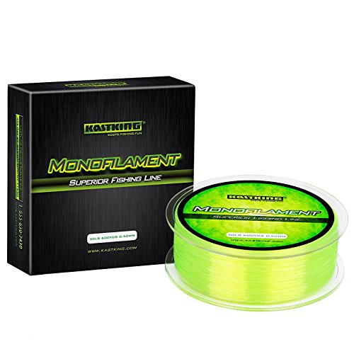 KastKing Monofilament Fishing Line, Sunrise Yellow, 6LB