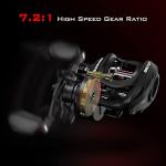 KastKing Brutus Baitcasting Fishing Reel, 7.2:1 Gear Ratio
