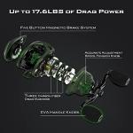 KastKing Spartacus II Baitcasting Reel - Stryker Green