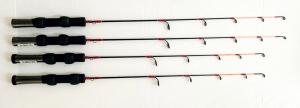 Set of 4 Ice Rods, 2-28", 2-26" - Light Action