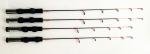 Set of 4 Ice Rods, 2-28", 2-26" - Light Action