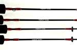 Set of 4 Ice Rods, 2-28", 2-26" - Light Action
