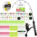 Dovesun Ice Fishing Spinning Combo - UL Power