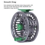 Large Arbor CNC Aluminum Alloy Body Fly Reel 5/6 7/8wt