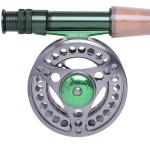 Large Arbor CNC Aluminum Alloy Body Fly Reel 5/6 7/8wt