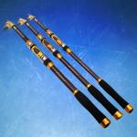 Telescopic Spinning Fishing Rod Tackle Carbon Fiber Pole
