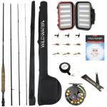 Fly Fishing Combo: Rod, Reel, Accessories & Flies