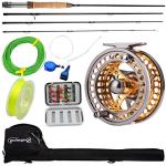 Sougayilang Fly Fishing Combo with Lightweight Portable Rod