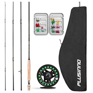 PLUSINNO Fly Rod and Reel Combo: Lightweight Ultra-Portable