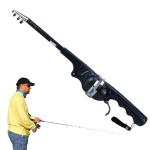 Compact Portable Telescopic Fishing Rod Pole & Reel