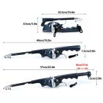 Compact Portable Telescopic Fishing Rod Pole & Reel