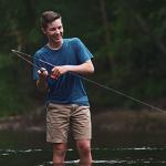 New Martin Fly Fishing Kit, 8-Ft 5/6 Pole, Rim-Control Reel