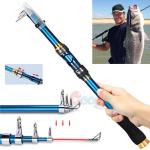 Carbon Fiber Telescopic Fishing Rod - 2.1m