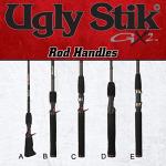 Ugly Stik 6'6" GX2 Casting Rod - Medium Power