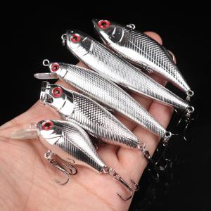 10 Mixed Size Hard Bait Fishing Lures