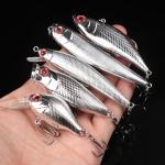 10 Mixed Size Hard Bait Fishing Lures