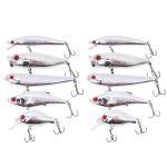 10 Mixed Size Hard Bait Fishing Lures