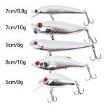 10 Mixed Size Hard Bait Fishing Lures