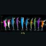 30pcs Fishing Lures Kit - Spinner Baits for Bass