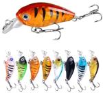 8-Pack Small Minnow Crankbaits Fishing Lures