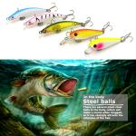 30PCS Fishing Lures Set with Crankbaits and Hooks