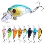8-Pack Small Minnow Crankbaits Fishing Lures