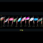 30pcs Fishing Lures Kit - Spinner Baits for Bass