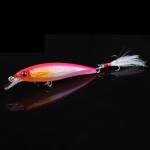 10 Fishing Lures Set with Crankbaits and Hooks