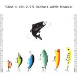 30PCS Fishing Lures Set with Crankbaits and Hooks