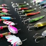 30pcs Fishing Lures Kit - Spinner Baits for Bass