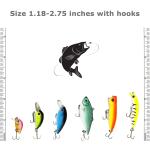 30-Piece Assorted Fishing Lures and Tackle Set