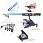 Lightweight Kids Telescopic Fishing Rod & Reel Combo