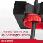 Berkley Twist Lock Fishing Rod Rack for 4 Rods