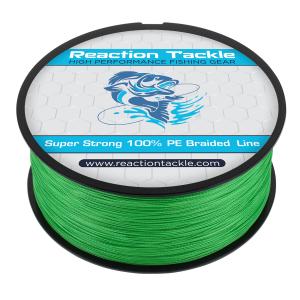 Reaction Tackle Braided Fishing Line - Multiple Sizes & Colors