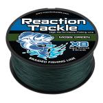 Moss Green Braided Fishing Line - 4 & 8 Strands