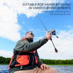 100 Pcs Fishing Swivels in 5 Sizes