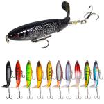 10pcs Topwater Fishing Lures Hard Bait Set