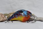 Howell Midnight Gill Custom Painted Fishing Lure