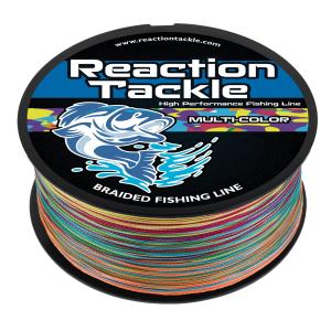 Reaction Tackle Multi-Color Braided Fishing Line