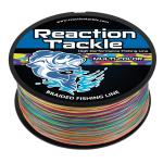 Reaction Tackle Multi-Color Braided Fishing Line