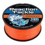 Hi Vis Orange Braided Fishing Line - 4/8 Strands