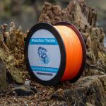 Hi Vis Orange Braided Fishing Line - 4/8 Strands