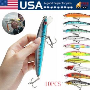 10-Pack Bass Fishing Lures and Crankbaits