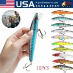 10-Pack Bass Fishing Lures and Crankbaits