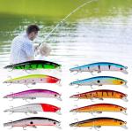 10-Pack Crankbait and Jerkbait Fishing Lures