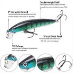 10-Pack Crankbait and Jerkbait Fishing Lures